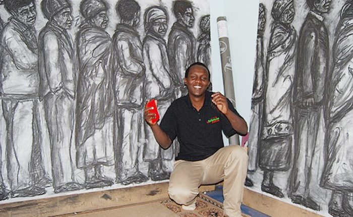 Au Kenya, des artistes dans la savane