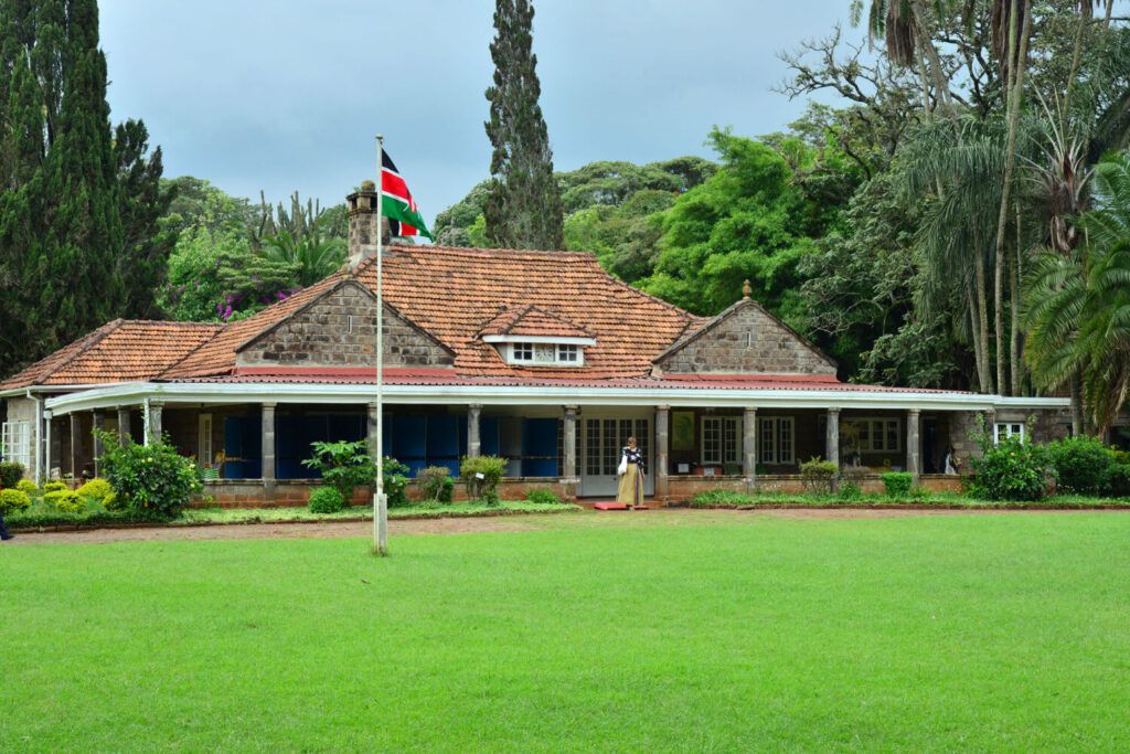 La maison-musée de l'écrivaine danoise Karen Blixen, auteure du livre Out Of Africa
